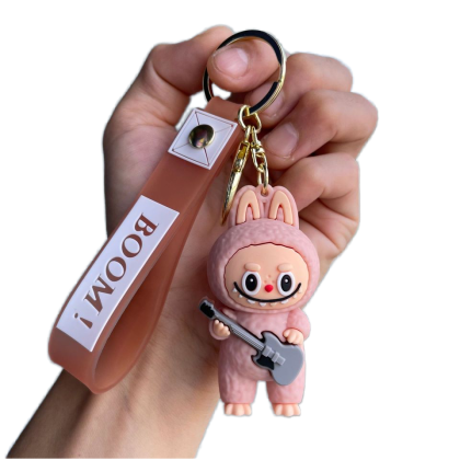 Gantungan Kunci Karet 4D custom